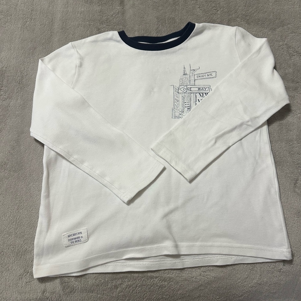 Zara long sleeve boys top